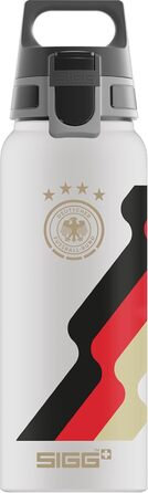 SIGG Алюмінієва пляшка для води WMB ONE, 0,75L/1L, зроблено у Швейцарії, сертифікат ClimatePartner, підходить для газованих напоїв, герметична, легка, BPA-free, для активного відпочинку