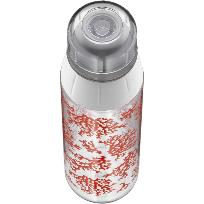 Пляшка для води alfi Tritan 700 мл, BPA Free, кор coral, герметична, для газованої води, для школи, спорту, прогулянок, посудомийна машина