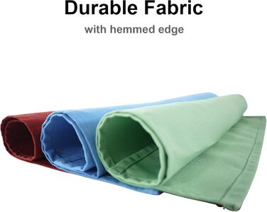 Набір з 12 тканинних серветок Weavric 51x51 см, рожеві, багаторазові, прані, не мнуться, з обробленим краєм для весілля, вечірки, готелю та ресторану
