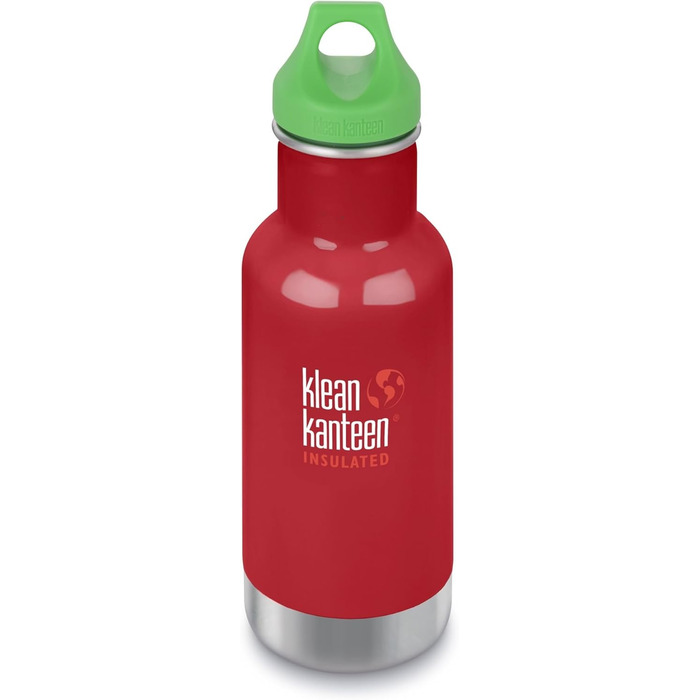 Термос пляшка Klean Kanteen з вакуумною ізоляцією та кришкою Loop, сталева питна фляга