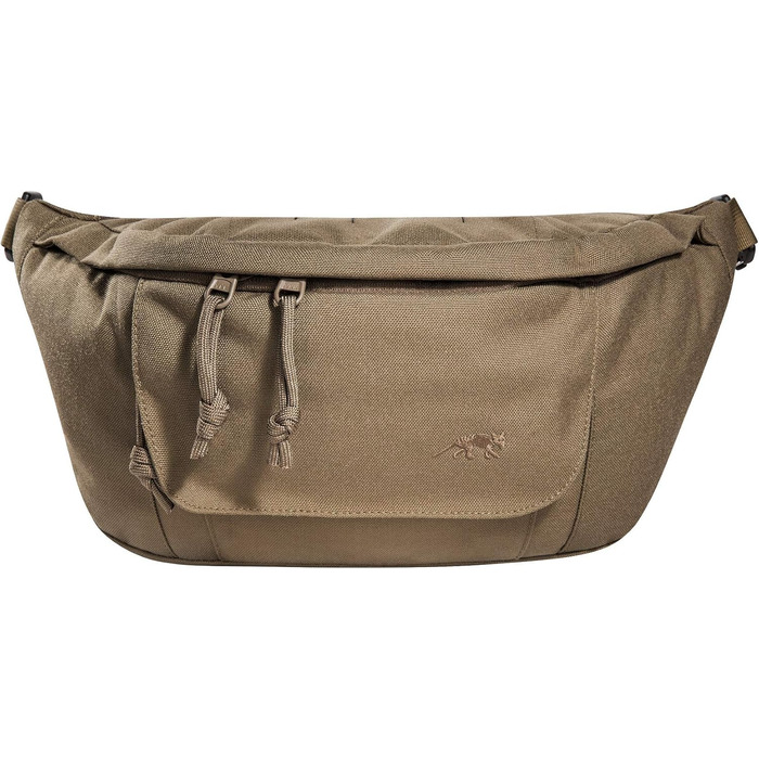 Тактична поясна сумка Tasmanian Tiger TT Modular Hip Bag II, універсальна, 5 л, три відділення на блискавці, Molle-панель, для спорту, туризму, військових, колір койот