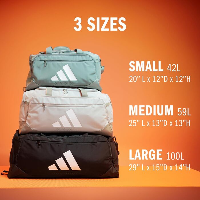 Сумка adidas Defender 5 FW24, спортивна, 100 л, універсальна