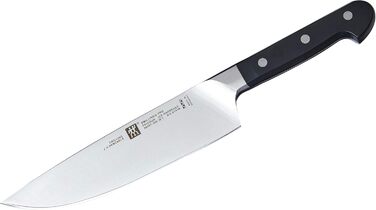 Кухонний ніж ZWILLING Pro 20 см, нержавіюча сталь, чорна пластикова ручка
