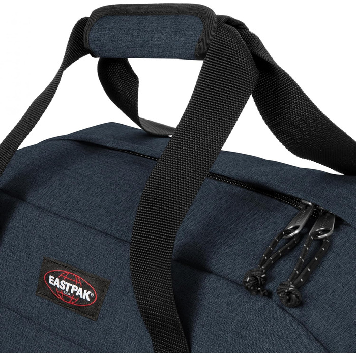Дорожня сумка Eastpak Stand+, 34 л, 53×25×24 см, тройний денім, синя