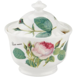 Цукорниця Roy Kirkham Redoute Rose, порцелянова, з трояндами