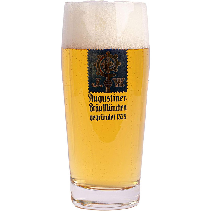 Пивний келих Augustiner Bräu München Willybecher 0,5 л, набір 6 шт.