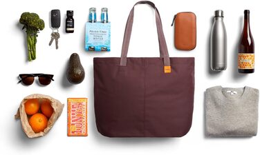 Сумка-шопер Bellroy Market Tote для покупок, бордова