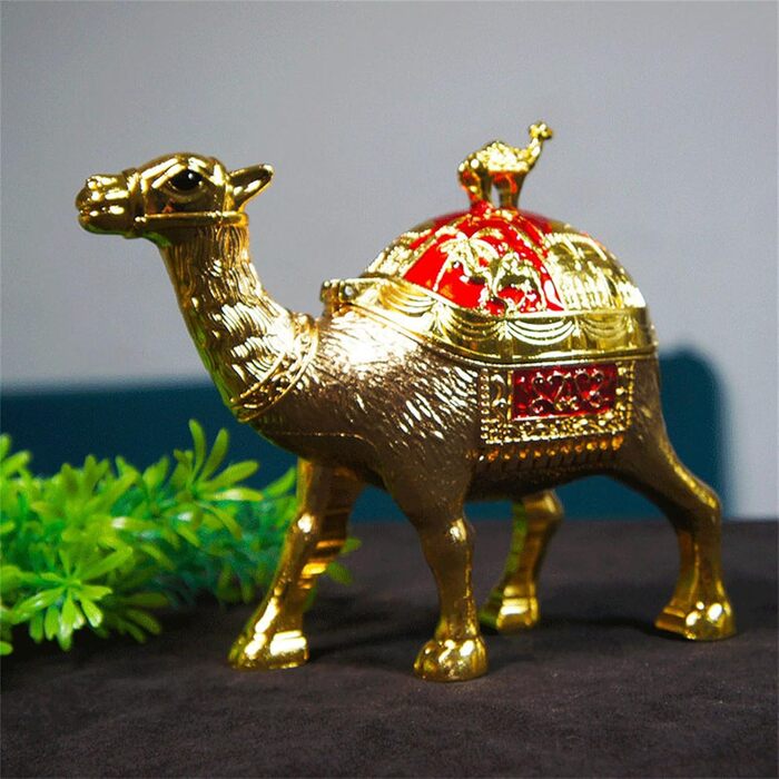 Цукорниця з металу у вигляді верблюда, декор для кухні та кафе Schmuck