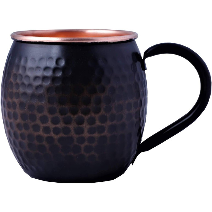 STAGLIFE Набір мідних кухлів для Moscow Mule, 2 шт, чорна мідь, для чоловіків