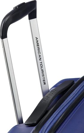 Валіза American Tourister Aero Racer Spinner 68, розширювана, 3.6 кг, 75.5 л, синя, 4 колеса