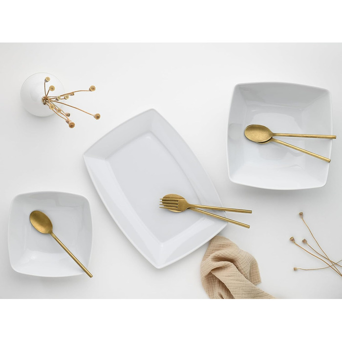 Сервіз CreaTable Victoria, білий, 3 предмети, серія Geschirrset