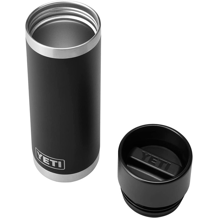 Термос-бутилка YETI Rambler 532 мл з кришкою Hotshot, чорна