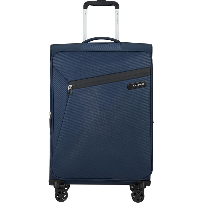 Валіза Samsonite Litebeam Spinner L, розширювана, 77 см, 103/111 л, темно-синя