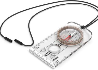 Компас Silva Outdoor 3NL для туризму та орієнтування, масштаб 1:25k/1:50k, поворотний корпус, для військових та походів