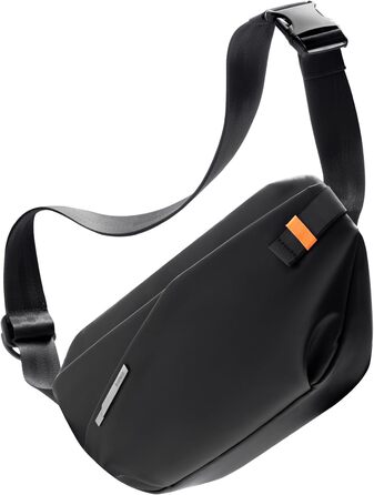 Чоловіча слінг-сумка Inateck X-Lite 3,8 л — легка наплічна та поясна сумка-кросбоді для подорожей, велоспорту, роботи, спорту і походів