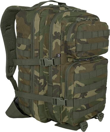 Тактичний рюкзак US Cooper Assault 25 л, Woodland, середній