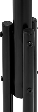 Вішак для одягу та капелюхів Amazon Basics, металевий, 29.5x29.5x167 см, чорний