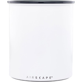 Банка для кави Airscape 1,1 кг, герметична кришка, біла