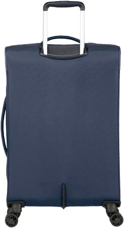 Валіза American Tourister Summerfunk 79 см, 119 л, чорна, розширювана, на 4 колесах, поліестер