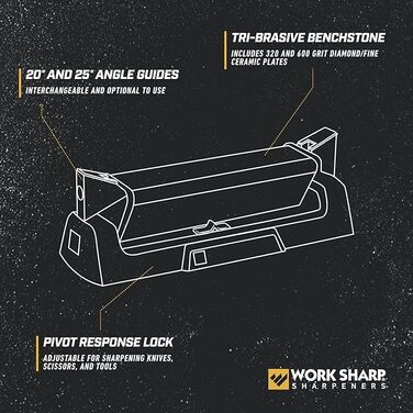 Точилка для ножів WORK SHARP з кутовою допомогою