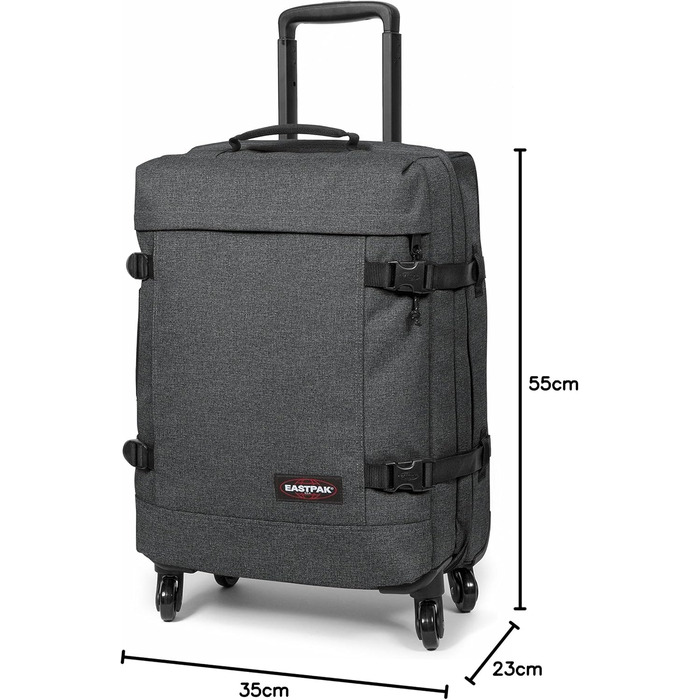 Валіза Eastpak Trans4 S 54 см, 44 л, чорна, Black Denim