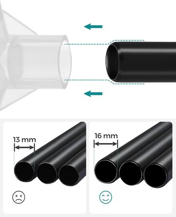 SONGMICS тканинна шафа для одягу з 6 полицями, модульна, сіра, 105x45x168 см – шафа для спальні та гардеробної
