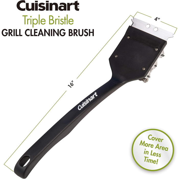Щітка для чищення гриля Cuisinart CCB-100 з 3 рядами щетини