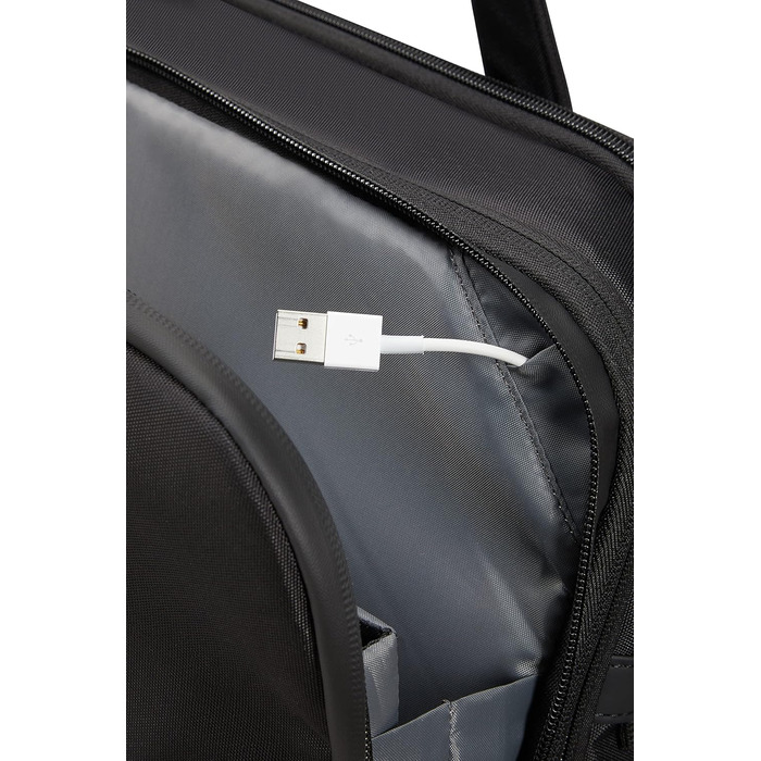 Розширювана сумка для ноутбука Samsonite Litepoint 15,6'' чорна, 40,5 см, 17,5/22 л