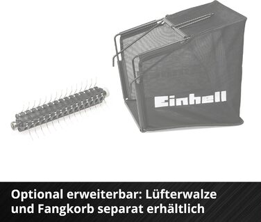 Акумуляторний аератор-скарифікатор Einhell GC-SC 36/31 Li-Solo Power X-Change, 36В, 31 см, 3-в-1, без акумулятора та зарядного пристрою