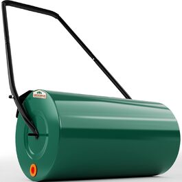 Каткова для газону Gardebruk 60 см, 50 л, з м'якою ручкою, для вирівнювання ґрунту, заповнювана, металевий садовий каток