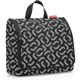 Косметичка Reisenthel Toiletbag XL Signature Black, велика, чорна