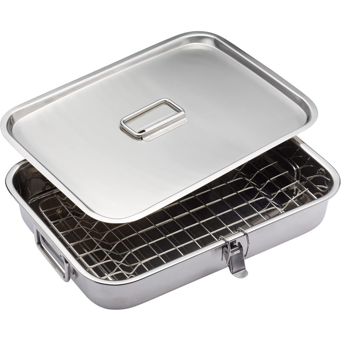 Коптильня KitchenCraft BBQ/Grill для духовки та гриля, 37,5x27 см