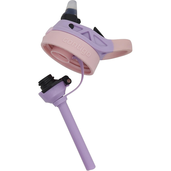 Дитяча пляшка для води Contigo Easy Clean Autospout з трубочкою, 420 мл, BPA-free, герметична, для школи, садка та спорту