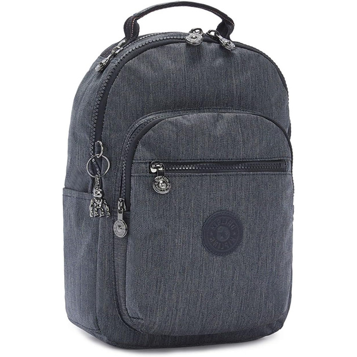 Рюкзак Kipling Seoul S з відсіком для ноутбука, компактний, джинсовий