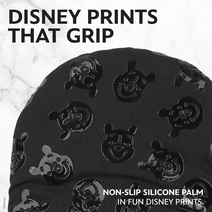 Дитячі термостійкі рукавички для духовки Disney з силіконом, 14x19 см, Міккі, Мінні, Стіч, Вінні Пух