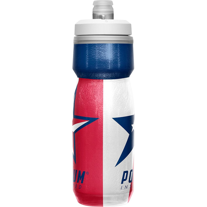 Пляшка для води Camelbak Podium Ice 621 мл, спортивна, ізотермічна, для бігу, велоспорту, туризму (Техас)