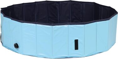 Басейн для собак Trixie 120×30 см, бірюзово-сірий