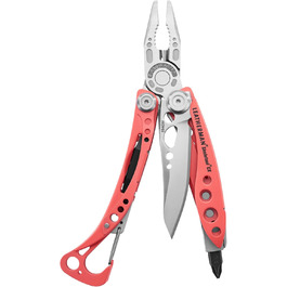 Мультитул Leatherman Skeletool CX 7-в-1 для кемпінгу та виживання, нержавіюча сталь, Guava