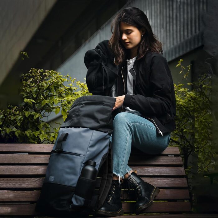 Рюкзак EverVanz Rolltop для ноутбука 17