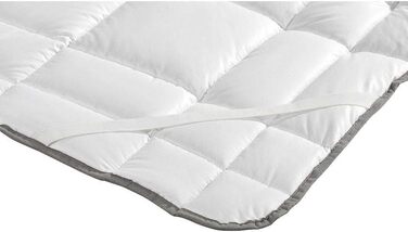 Наматрацник Badenia Bettcomfort Clean Cotton, 90x200 см, білий, сертифікат OEKO-TEX, німецька якість, бавовна