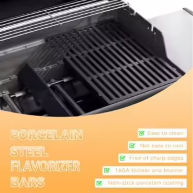 Решітки для приготування їжі FIRXZYMZ з нержавіючої сталі для серії Weber Spirit 300