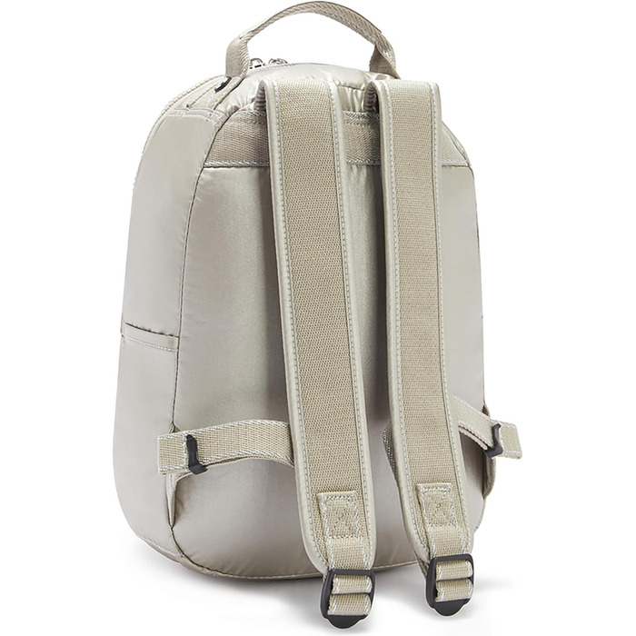 Рюкзак Kipling Seoul S з відділенням для ноутбука, компактний, колір Metallic Glow
