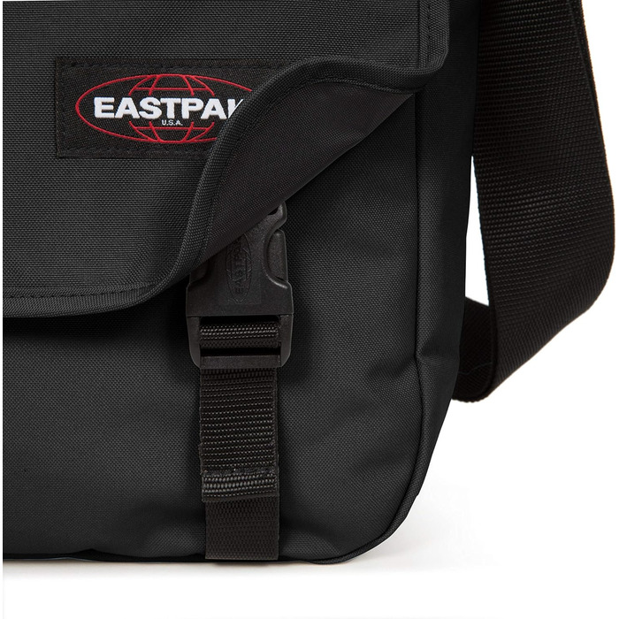 Сумка-месенджер EASTPAK Delegate+ унісекс, через плече, поясна, чорна, 1 шт.