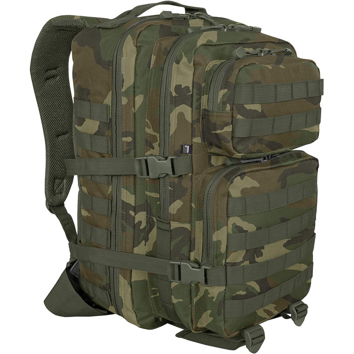 Тактичний рюкзак US Cooper Assault 25 л, Woodland, середній