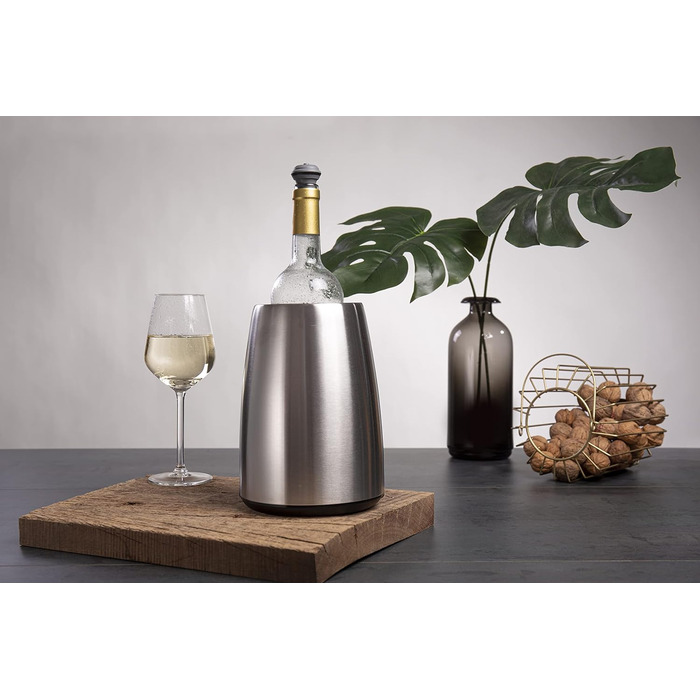 Охолоджувач для вина Vacu Vin Active Elegant, нержавіюча сталь, 208×155 мм