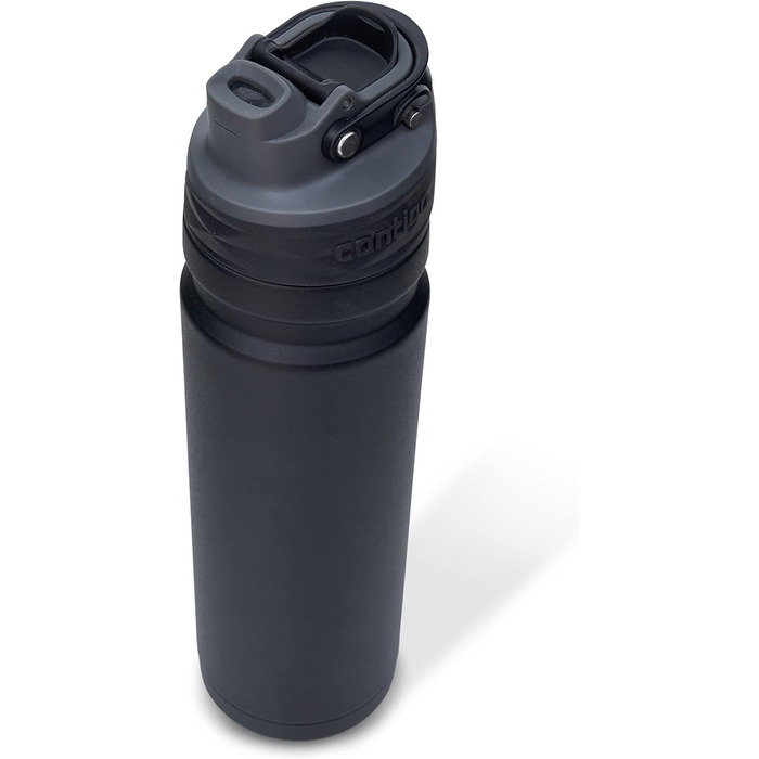 Термос пляшка Contigo Free Flow з нержавіючої сталі, 700 мл, ізольована, 100% герметична, BPA-free, зберігає холод до 29 годин, для спорту та активного відпочинку