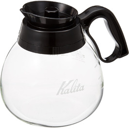 Декантер Kalita 1.8 л чорний, скло, Японія – кавовий графин