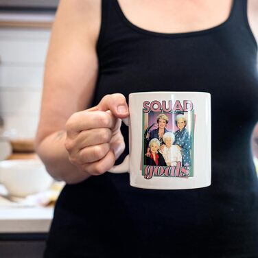 Керамічна чашка The Golden Girls Squad Goals 590 мл Silver Buffalo