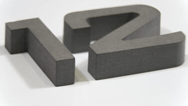 Настінний годинник FLEXISTYLE 3D, DIY, дуб, 50-75 см, товщина 19 мм, сірий, з дерева, для офісу, вітальні, спальні, декор