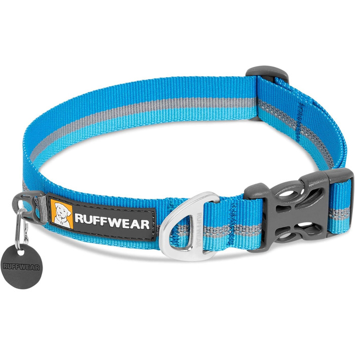 Нашийник для собак RUFFWEAR Crag, світловідбивний, зручний, зелений, 51–66 см